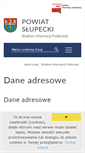 Mobile Screenshot of bip.powiat-slupca.pl